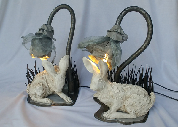 My Hares And Graces For Your Home And Garden Life Size Original Sculptures Of Hares Cats And Dogs Hand Cast In A Weather Proof Acrylic Resin